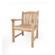 Wakana armchair, garden chair, Teak wood