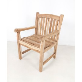 Wakana armchair, garden chair, Teak wood