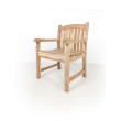 Wakana armchair, garden chair, Teak wood