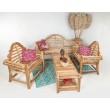 Tirawa armchair, garden chair, Teak wood