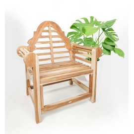 Tirawa armchair, garden chair, Teak wood