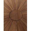 OUTLET Round garden table Matahari, teak