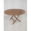 OUTLET Round garden table Matahari, teak