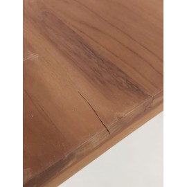 OUTLET Square garden table 90X90