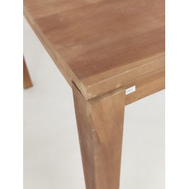 OUTLET Square garden table 90X90