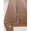 OUTLET Square garden table 90X90