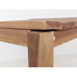 OUTLET Square garden table 90X90