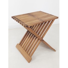 OUTLET Folding stool SPA20, teak