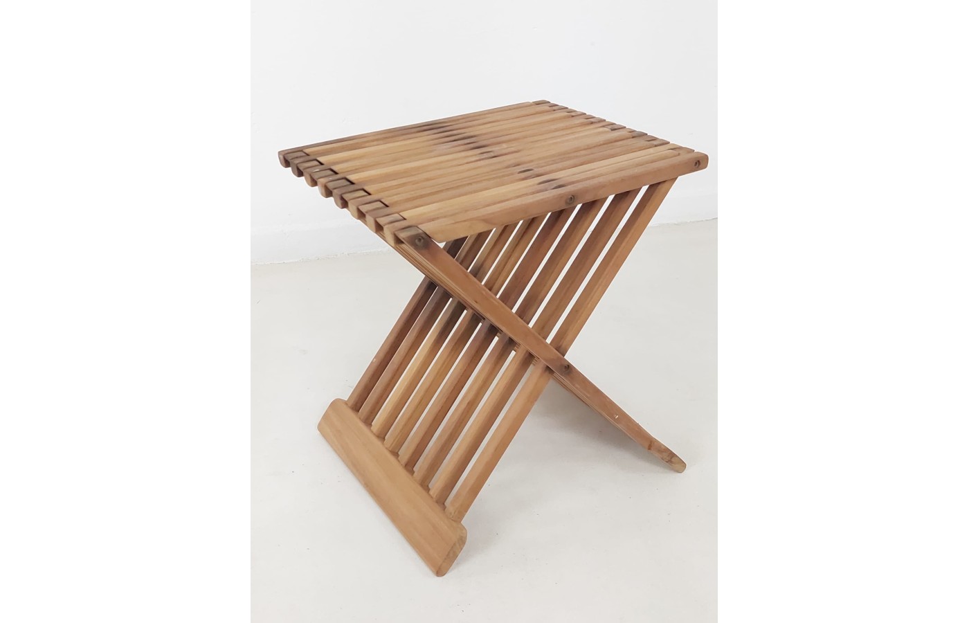 OUTLET Folding stool SPA20, teak