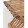 OUTLET Folding stool SPA20, teak