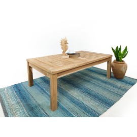 Teak garden coffee table