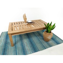 Teak garden coffee table