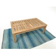 Teak garden coffee table